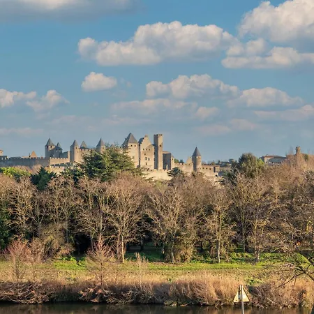 Maison La Djoon,vue Cite, Centre Jardin * Carcassonne