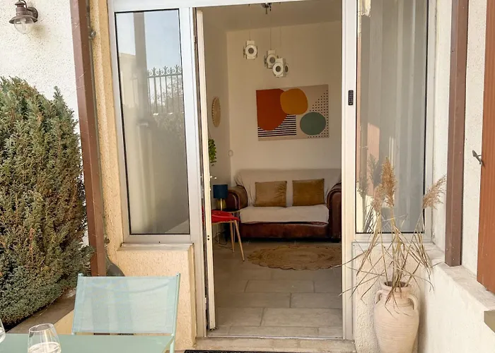 Maison La Djoon,vue Cite, Centre Jardin * Carcassonne